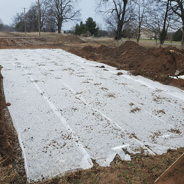 New Drain Field System Installation